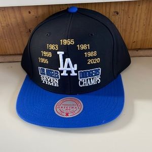 Dodgers SnapBack hat 7 time champions
